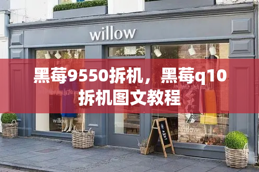 黑莓9550拆机，黑莓q10拆机图文教程