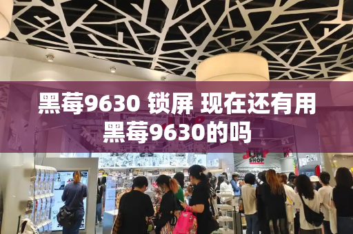 黑莓9630 锁屏 现在还有用黑莓9630的吗