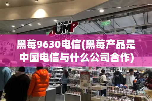 黑莓9630电信(黑莓产品是中国电信与什么公司合作)