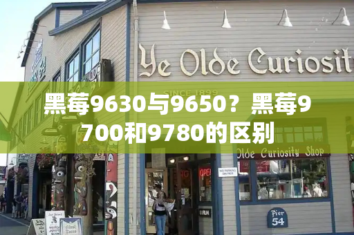 黑莓9630与9650？黑莓9700和9780的区别
