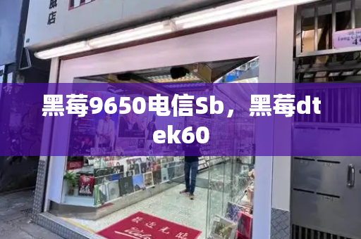 黑莓9650电信Sb，黑莓dtek60