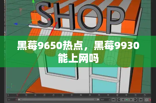 黑莓9650热点，黑莓9930能上网吗