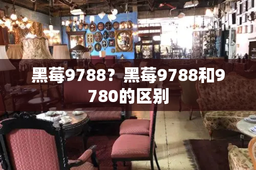 黑莓9788？黑莓9788和9780的区别-第1张图片-星选测评
