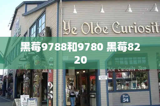 黑莓9788和9780 黑莓8220