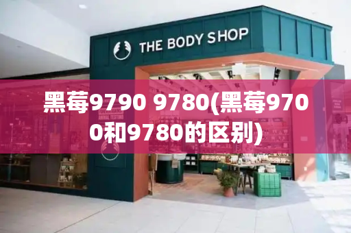 黑莓9790 9780(黑莓9700和9780的区别)