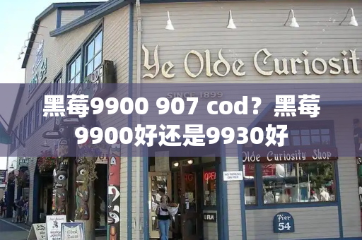 黑莓9900 907 cod？黑莓9900好还是9930好-第1张图片-星选测评