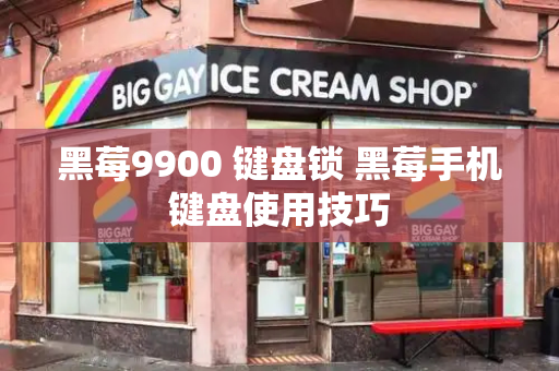 黑莓9900 键盘锁 黑莓手机键盘使用技巧