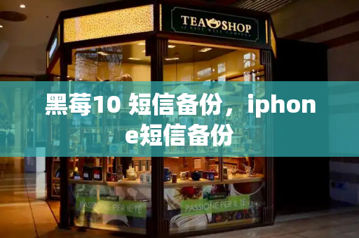 黑莓10 短信备份，iphone短信备份-第1张图片-星选测评