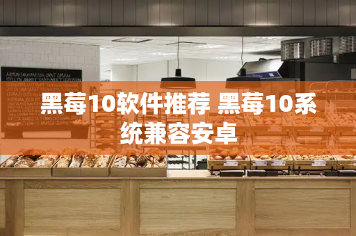 黑莓10软件推荐 黑莓10系统兼容安卓