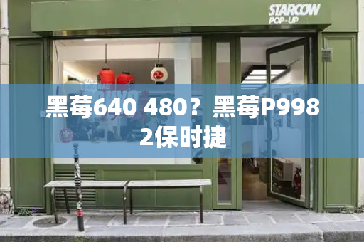 黑莓640 480？黑莓P9982保时捷-第1张图片-星选测评