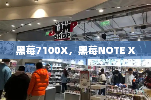 黑莓7100X，黑莓NOTE X-第1张图片-星选测评