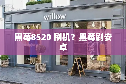 黑莓8520 刷机？黑莓刷安卓-第1张图片-星选测评