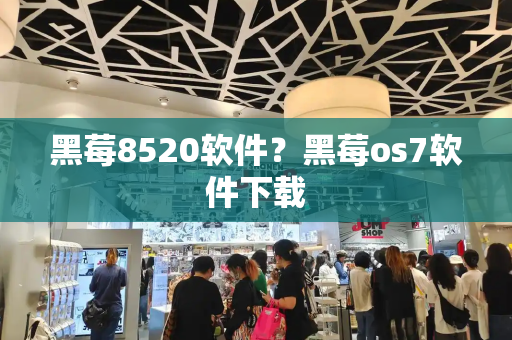 黑莓8520软件？黑莓os7软件下载