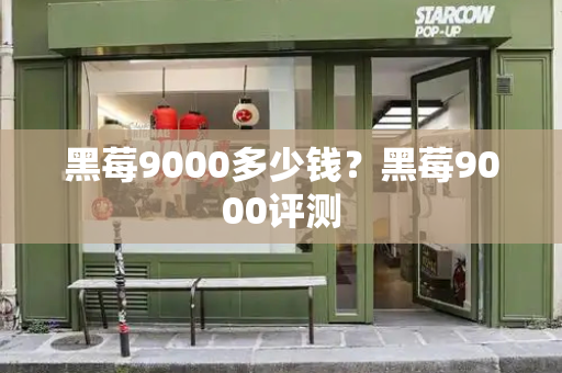 黑莓9000多少钱？黑莓9000评测