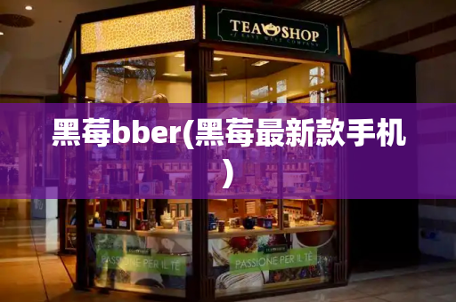 黑莓bber(黑莓最新款手机)