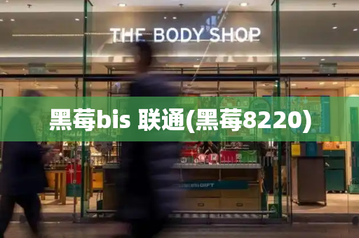 黑莓bis 联通(黑莓8220)-第1张图片-星选测评