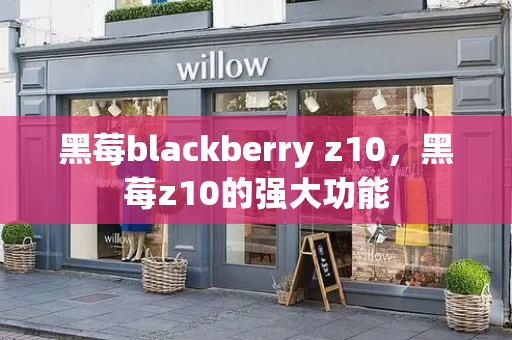 黑莓blackberry z10，黑莓z10的强大功能