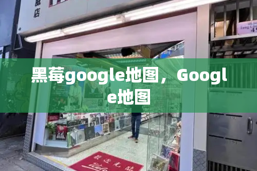 黑莓google地图，Google地图