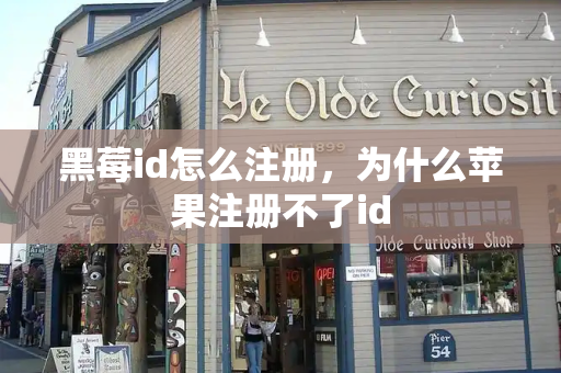 黑莓id怎么注册，为什么苹果注册不了id