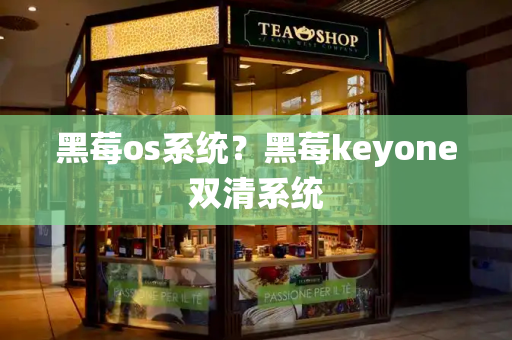 黑莓os系统？黑莓keyone双清系统