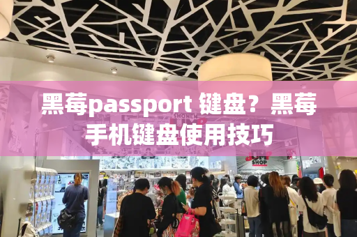 黑莓passport 键盘？黑莓手机键盘使用技巧
