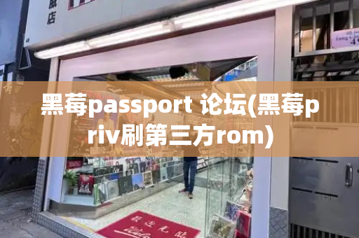黑莓passport 论坛(黑莓priv刷第三方rom)