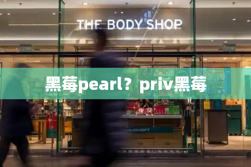 黑莓pearl？priv黑莓-第1张图片-星选测评