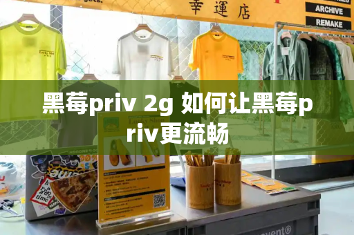 黑莓priv 2g 如何让黑莓priv更流畅-第1张图片-星选测评