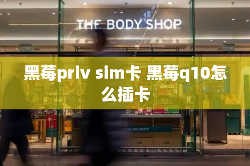 黑莓priv sim卡 黑莓q10怎么插卡-第1张图片-星选测评