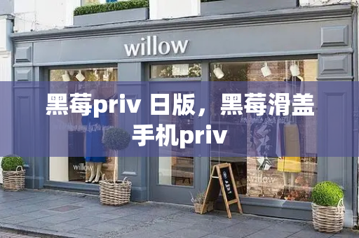 黑莓priv 日版，黑莓滑盖手机priv-第1张图片-星选测评
