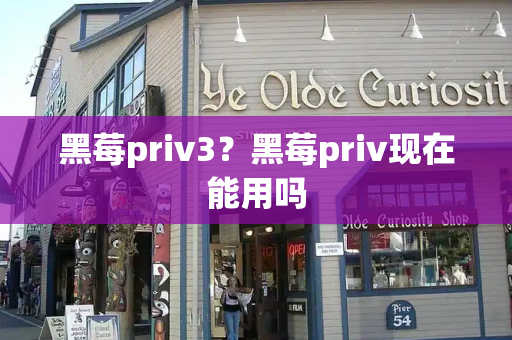 黑莓priv3？黑莓priv现在能用吗-第1张图片-星选测评