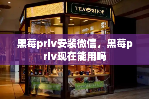 黑莓priv安装微信，黑莓priv现在能用吗