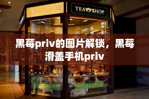 黑莓priv的图片解锁，黑莓滑盖手机priv-第1张图片-星选测评