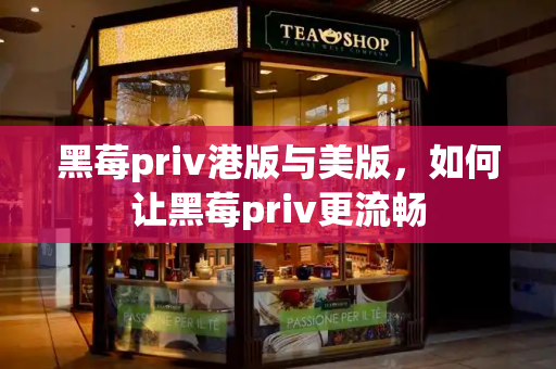 黑莓priv港版与美版，如何让黑莓priv更流畅-第1张图片-星选测评