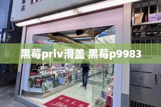 黑莓priv滑盖 黑莓p9983