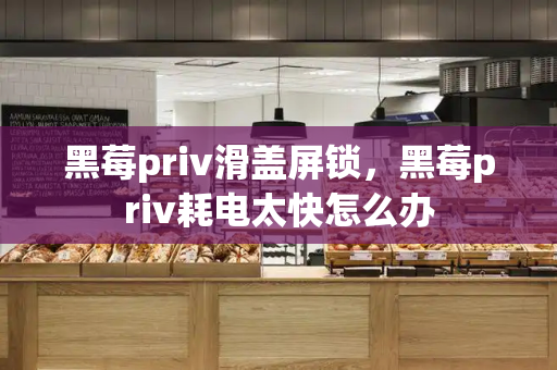 黑莓priv滑盖屏锁，黑莓priv耗电太快怎么办