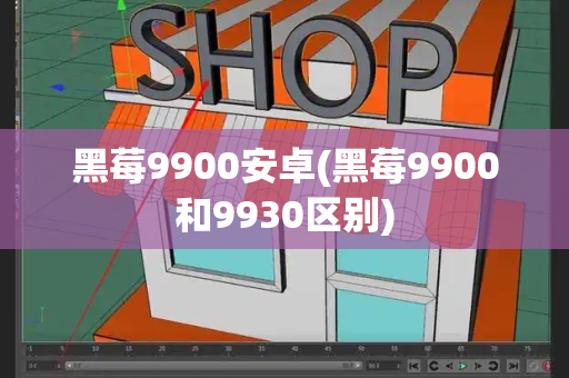 黑莓9900安卓(黑莓9900和9930区别)