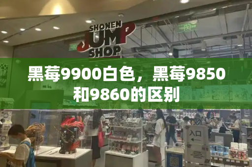 黑莓9900白色，黑莓9850和9860的区别