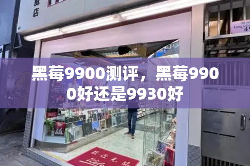 黑莓9900测评，黑莓9900好还是9930好