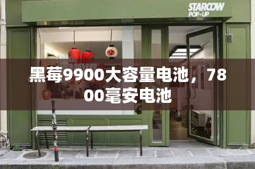 黑莓9900大容量电池，7800毫安电池