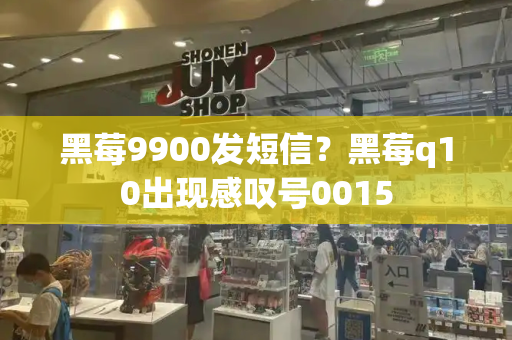 黑莓9900发短信？黑莓q10出现感叹号0015