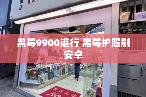 黑莓9900港行 黑莓护照刷安卓