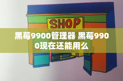 黑莓9900管理器 黑莓9900现在还能用么