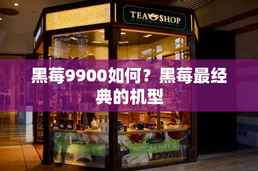 黑莓9900如何？黑莓最经典的机型