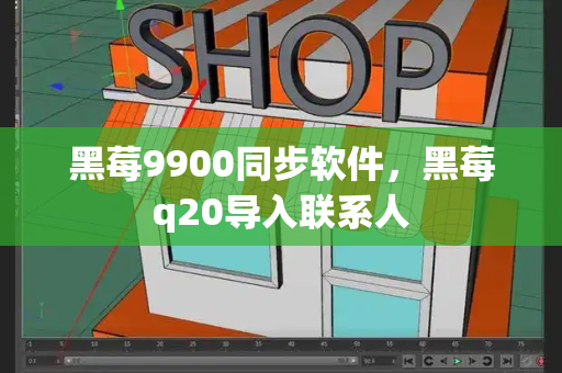 黑莓9900同步软件，黑莓q20导入联系人