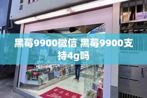 黑莓9900微信 黑莓9900支持4g吗