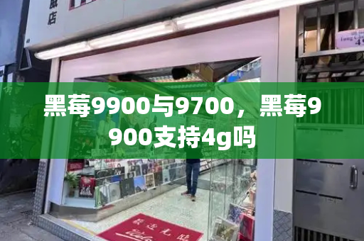 黑莓9900与9700，黑莓9900支持4g吗