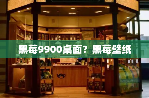 黑莓9900桌面？黑莓壁纸-第1张图片-星选测评