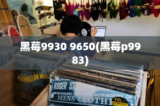 黑莓9930 9650(黑莓p9983)