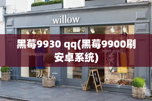 黑莓9930 qq(黑莓9900刷安卓系统)